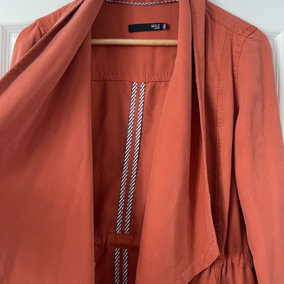Max Studio Rust / Orange Layered Jacket - Picture 3 of 4
